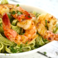 Shrimp-Chimichurri-pasta